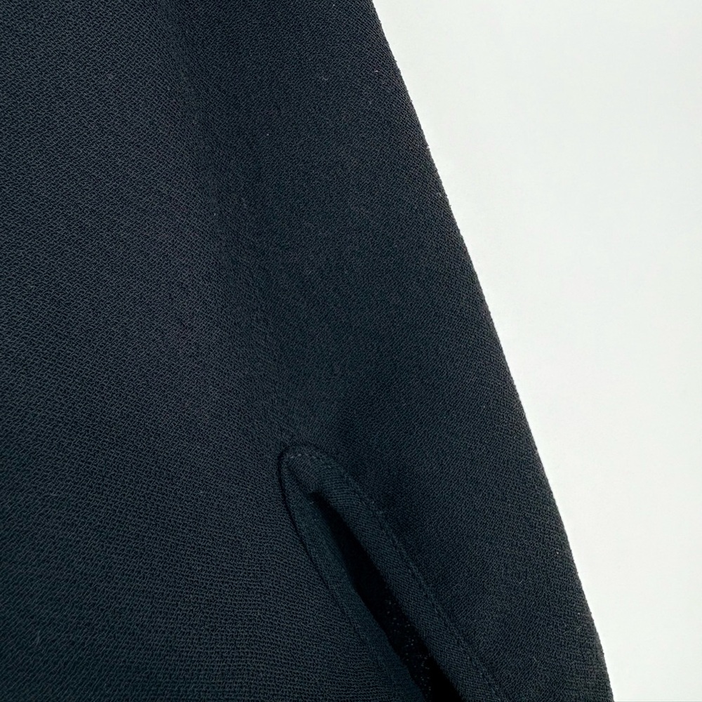 BANANA REPUBLIC CREPE MOCK-NECK MIDI DRESS - Picture 12 of 15